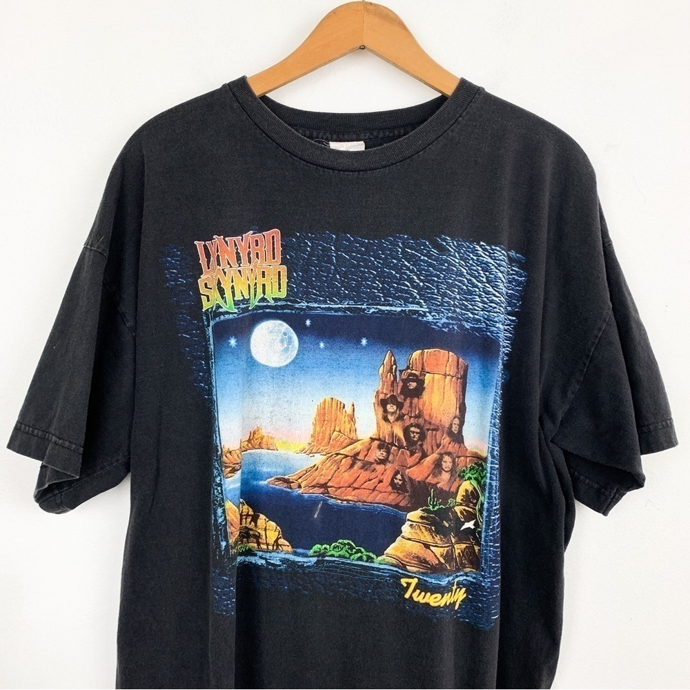 Vintage Lynyrd Skynyrd "Twenty" Album Cronies T-Shirt Sz L - Picture 2 of 12
